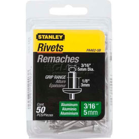 Stanley PAA62-5B Aluminum Rivets 3/16