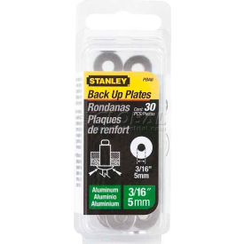 Stanley PBA6 Aluminum Rivet Back Up Plates 3/16