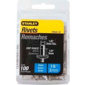 Stanley PSS42-1B Steel Rivets 1/8