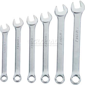 Stanley 85-927 6 Piece Full Polish Combination Wrench Set 12 Point 85-927