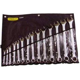 Stanley 85-990 14 Piece Satin Finish Combination Wrench Set 12 Point 85-990