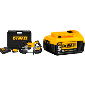 DeWalt® DCS374P2 20V MAX XR Deep Cut Band Saw Kit Bundled w/DCB205 Battery 700177-FI-Kit