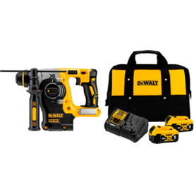 DeWalt® DCH273B 20V Max 1 In. Sds-+ Brushless Rotary Hammer Bundled With DCB205-2C Battery Kit 702194-FI-Kit