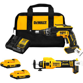 DeWalt® 20V MAX XR® Brushless Screwgun & Cut Out Tool Combo Kit DCK265D2