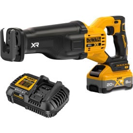 DeWalt® MAX XR® Brushless Cordless Reciprocating Saw Kit 20V 8Ah Battery DCS384WW1