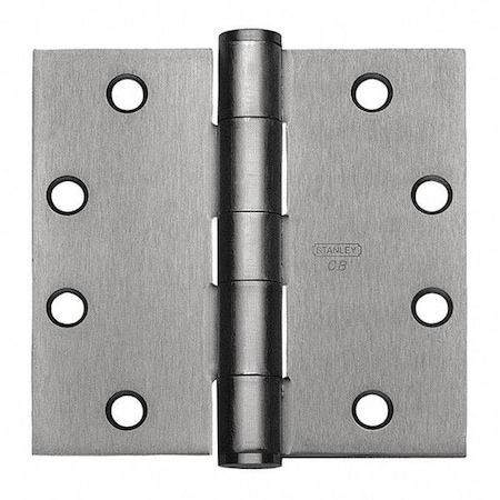 Full Mortise Hvy Wt CB Hinge, 4.5 x 4, Satin Stainless MPN:CB199NRP 4 5X4 DOOR HINGE  32D STS