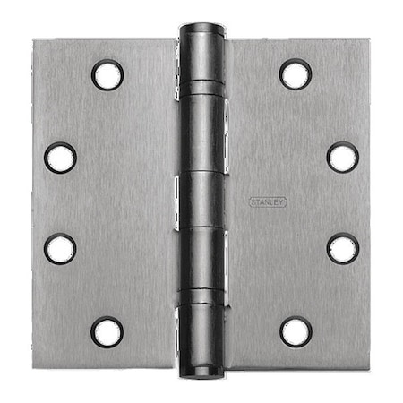 Full Mortise Std Wt FBB Hinge, 4.5 x 4.5, Black Painted MPN:FBB179 4 5X4 5 DOOR HINGE 1D  STL