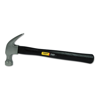 Stanley Hickory Handle Nailing Hammer Cc 16 Oz MPN:51-616