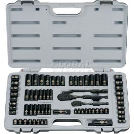 69 Pc Black Chrome Socket Set MPN:92-824