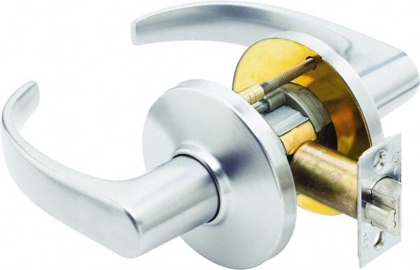 Passage Lever Lockset for 2-1/4