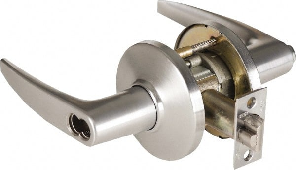 Storeroom Lever Lockset for 2-1/4