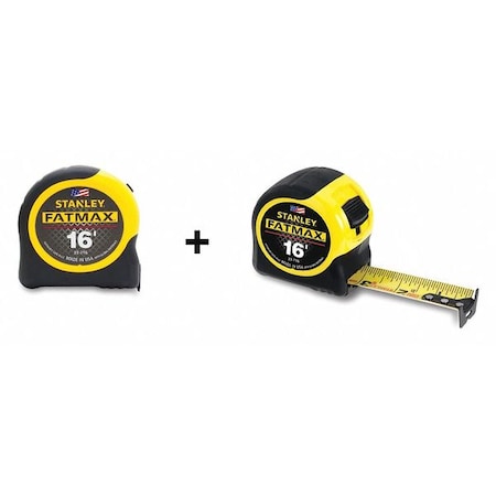 16 ft Tape Measure, 1 1/4 in Blade MPN:70-455A