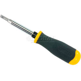 Stanley 68-012 6 Way Slotted Phillips & Nutdriver Screwdriver W/ Ergonomic Handle 68-012