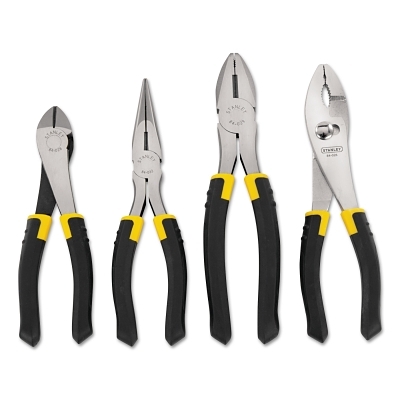 Bi-Material Plier Set -4 Pieces MPN:84-058