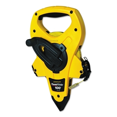 100' Fiberglass Powerwinder Tape Measure MPN:34-760