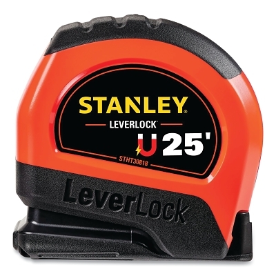Stanley 25FT Mag Hi-Visleverlock Tape MPN:STHT30818S