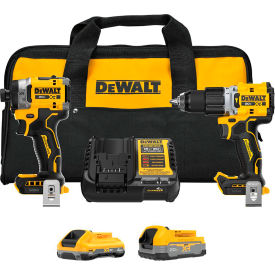 DeWalt® 20V MAX XR® 2-Tool Combo Kit 2-Speed Hammer Drill/Impact Driver DCK251E1QQ1