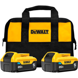 DeWalt® 20V MAX Tool Connect™ 5Ah Battery Pack of 2 DCB205BT-2 - Pkg Qty 2