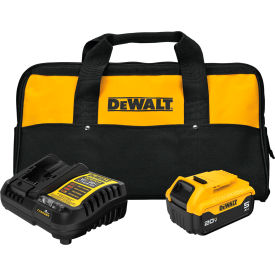 DeWalt® 20V MAX Starter Kit 5.0Ah Li-Ion Battery & Charger DCB205C