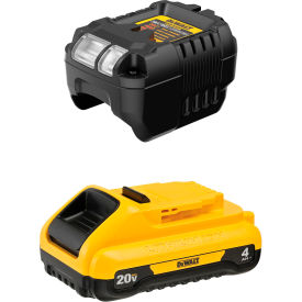 DeWalt® 20V MAX Compact Starter Kit 4.0Ah Li-Ion Battery & Charger DCB240C