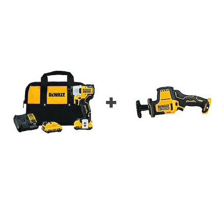 Impact Driver, Pistol Grip, 12VDC MPN:DCF801F2/DCS312B