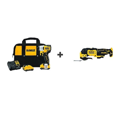 Impact Driver, Pistol Grip, 12VDC MPN:DCF801F2/DCS353B