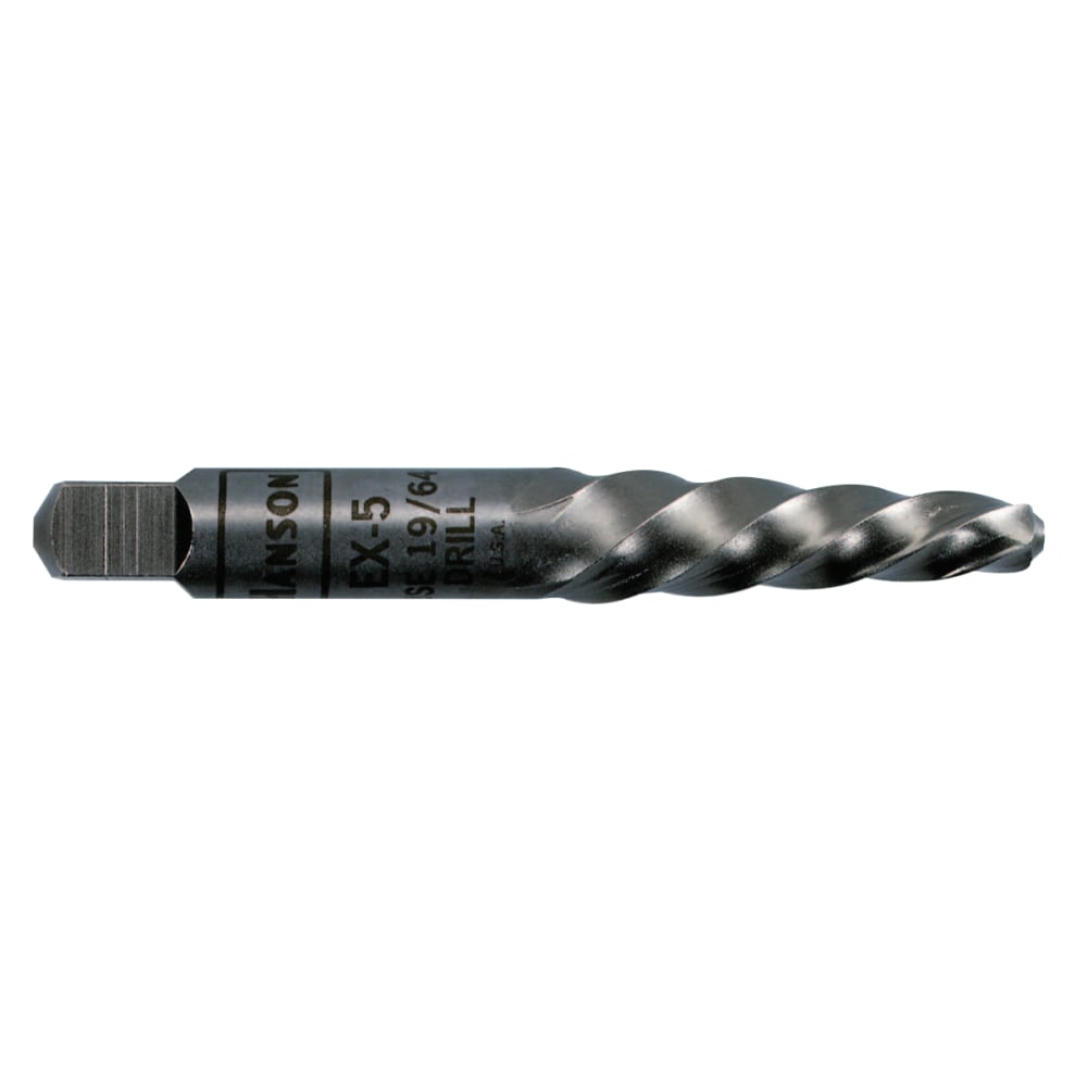 Spiral Flute Screw Extractors - 534/524 Series, 13/32 in Drive, Carded MPN:53406
