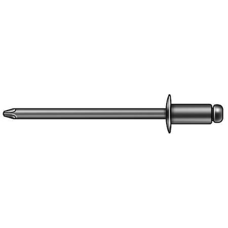 Blind Rivet, Flanged Head, 1/8 in Dia., 29/64 in L, Aluminum Body, 500 PK MPN:AD43-45BSLF201