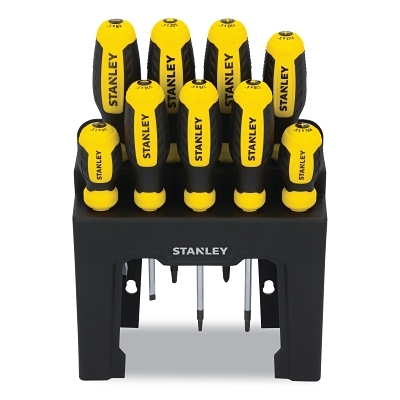 Stanley 9PC Screwdriverset With Stand MPN:STHT60835