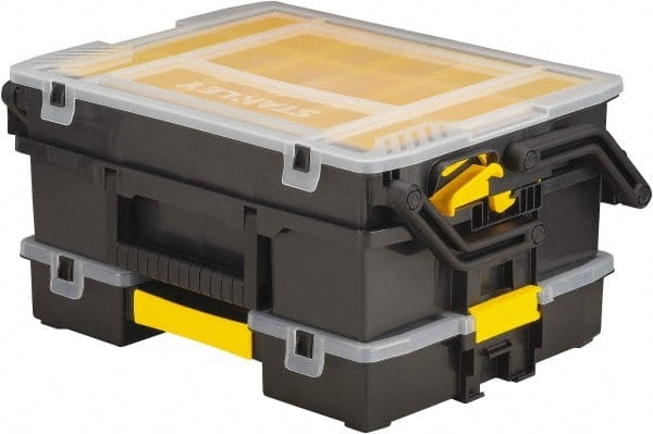 12 Compartment Black/Yellow Small Parts Compartment Box MPN:STST14028