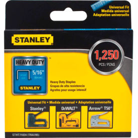 Stanley® STHT71834 Heavy-Duty Narrow Crown Staples 5/16