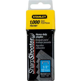 Stanley TRA708T Heavy-Duty Narrow Crown Staples 1/2