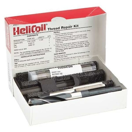 Free-Running Helical Insert Repair Kit, Helical Inserts, 3/4