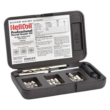 Free-Running Helical Insert Repair Kit, Helical Inserts, 5/16