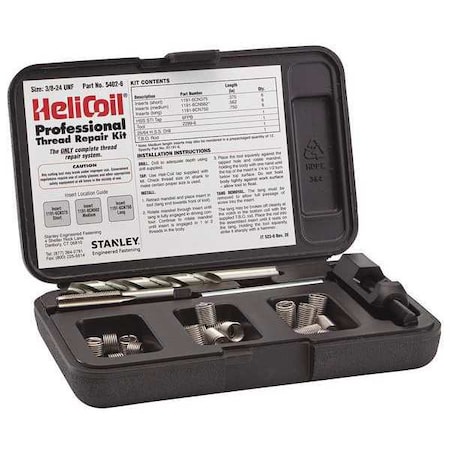 Free-Running Helical Insert Repair Kit, Helical Inserts, 3/8