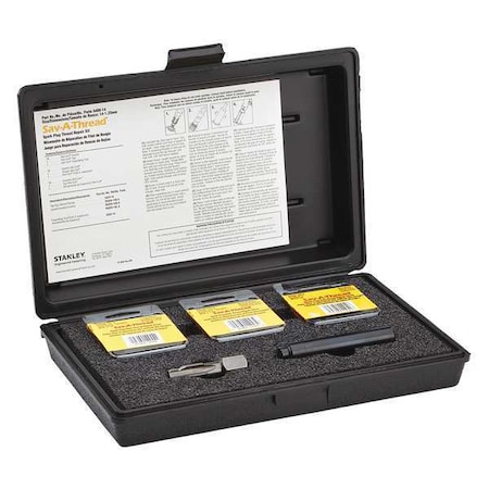 Free-Running Helical Insert Repair Kit, Helical Inserts, M14-1.25, Plain 18-8 Stainless Steel MPN:5408-14