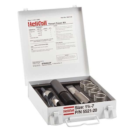 Free-Running Helical Insert Repair Kit, Helical Inserts, 1 1/4