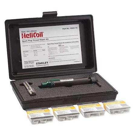 Helical Insert Repair Kit, Helical Inserts, M18-1.50 Thrd Sz MPN:5523-18