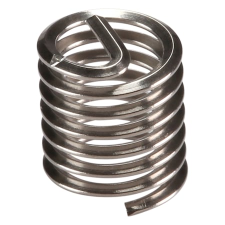 Tanged Helical Insert, Free-Running, M6-1.00 Thrd Sz, 18-8 Stainless Steel, 100 PK MPN:A1084-6CN090