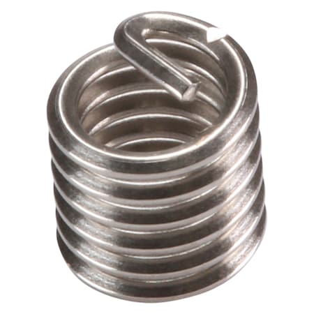 Tanged Helical Insert, Free-Running, #8-32 Thrd Sz, 18-8 Stainless Steel, 100 PK MPN:A1185-2CN246