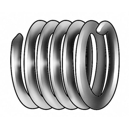 Tangless Helical Insert, Free-Running, #10-32 Thrd Sz, 18-8 Stainless Steel, 100 PK MPN:AT1191-3C285