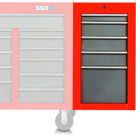Proto® 550S Side Cabinet W/ 5 Drawers 25-1/4