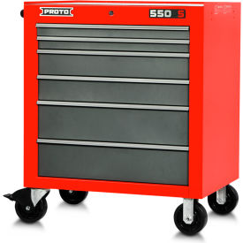 Proto® Roller Cabinet W/ 6 Drawers 34