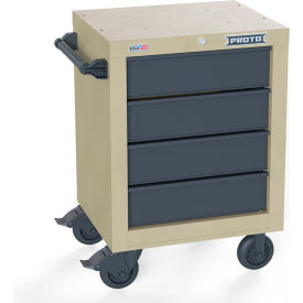 Proto® Single Bank Roller Cabinet W/ 4 Drawers 27