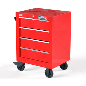 Proto® Single Bank Roller Cabinet W/ 4 Drawers 27