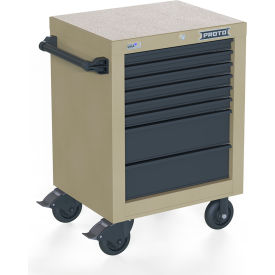 Proto® Single Bank Roller Cabinet W/ 8 Drawers 27