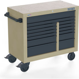 Proto® Double Bank Roller Cabinet W/ 14 Drawers 42