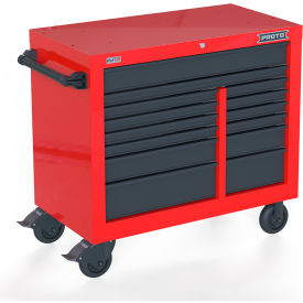 Proto® Double Bank Roller Cabinet W/ 14 Drawers 42
