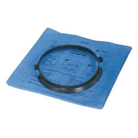 Blue Cloth Reusable Filter, w/Clamp Ring MPN:19-1500