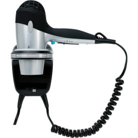 Sunbeam® Greensense™ Mid-Size Wall Mount Hair Dryer LED Nightlight Black HD3003005000 - Pkg Qty 4